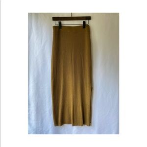 Zara knit maxi skirt